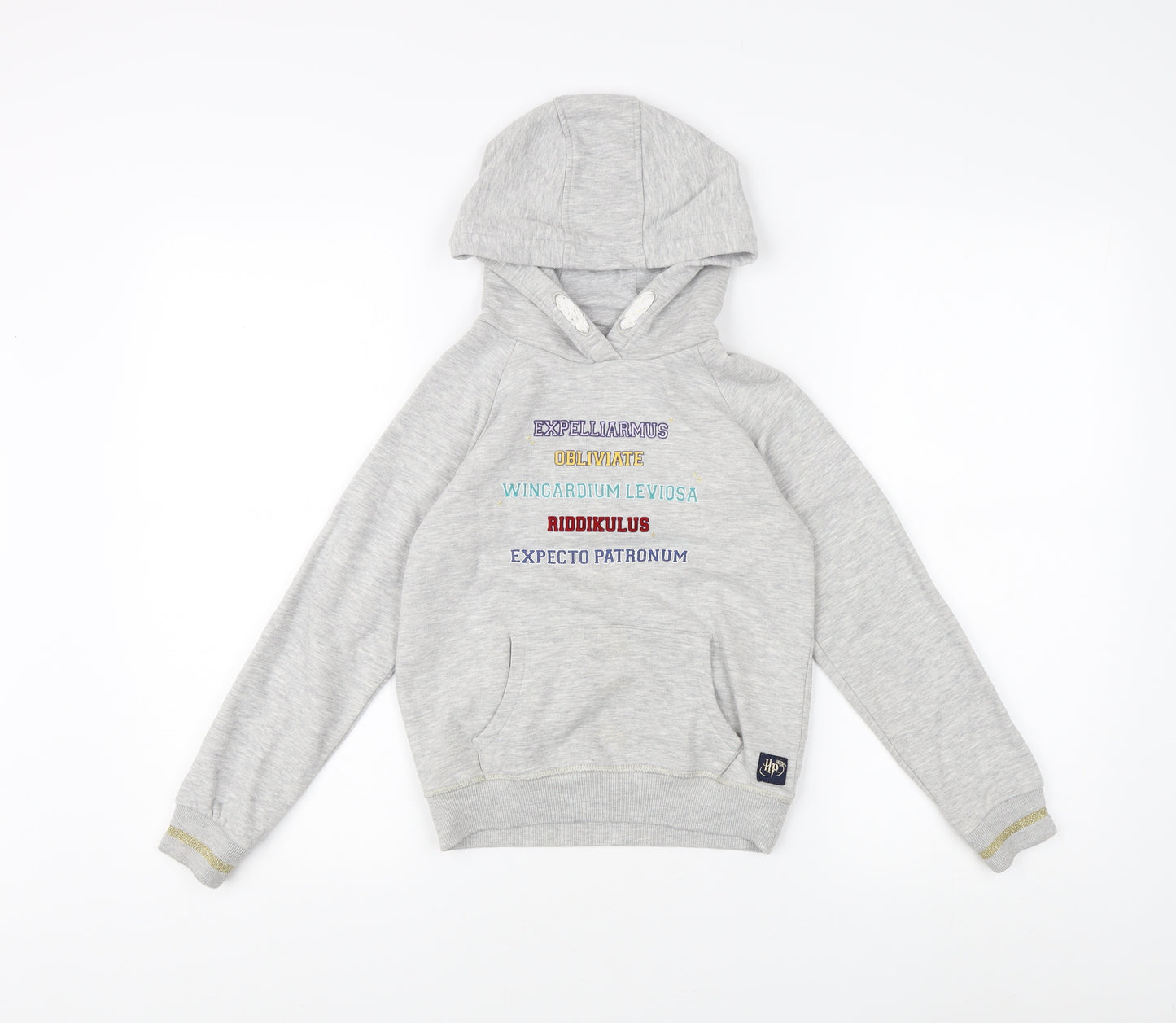 Marks and Spencer Boys Harry Potter Hoodie, Grey, 8-9 Years