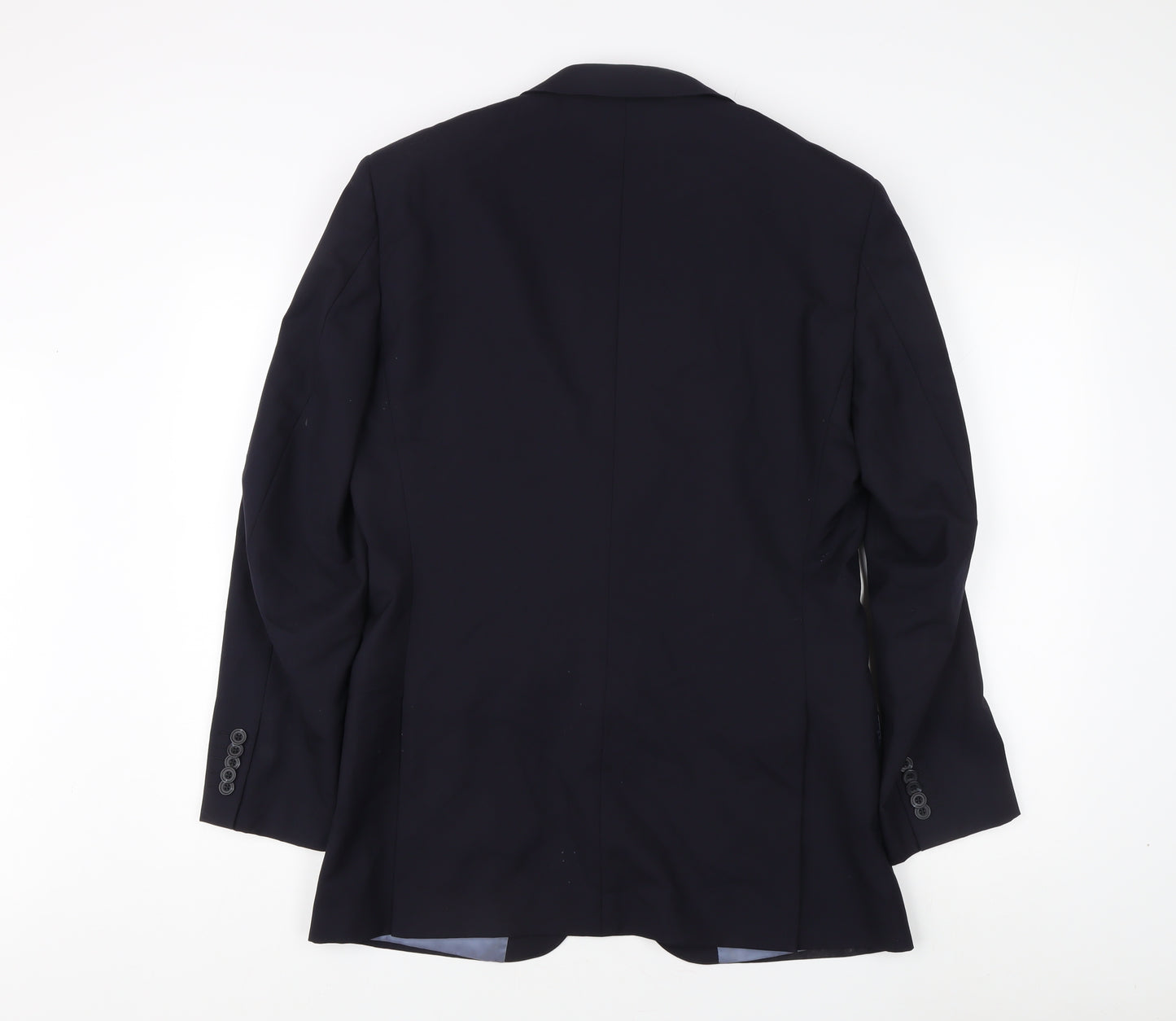 T.M. Lewin Men's Blue Regular Fit Suit Jacket 39R