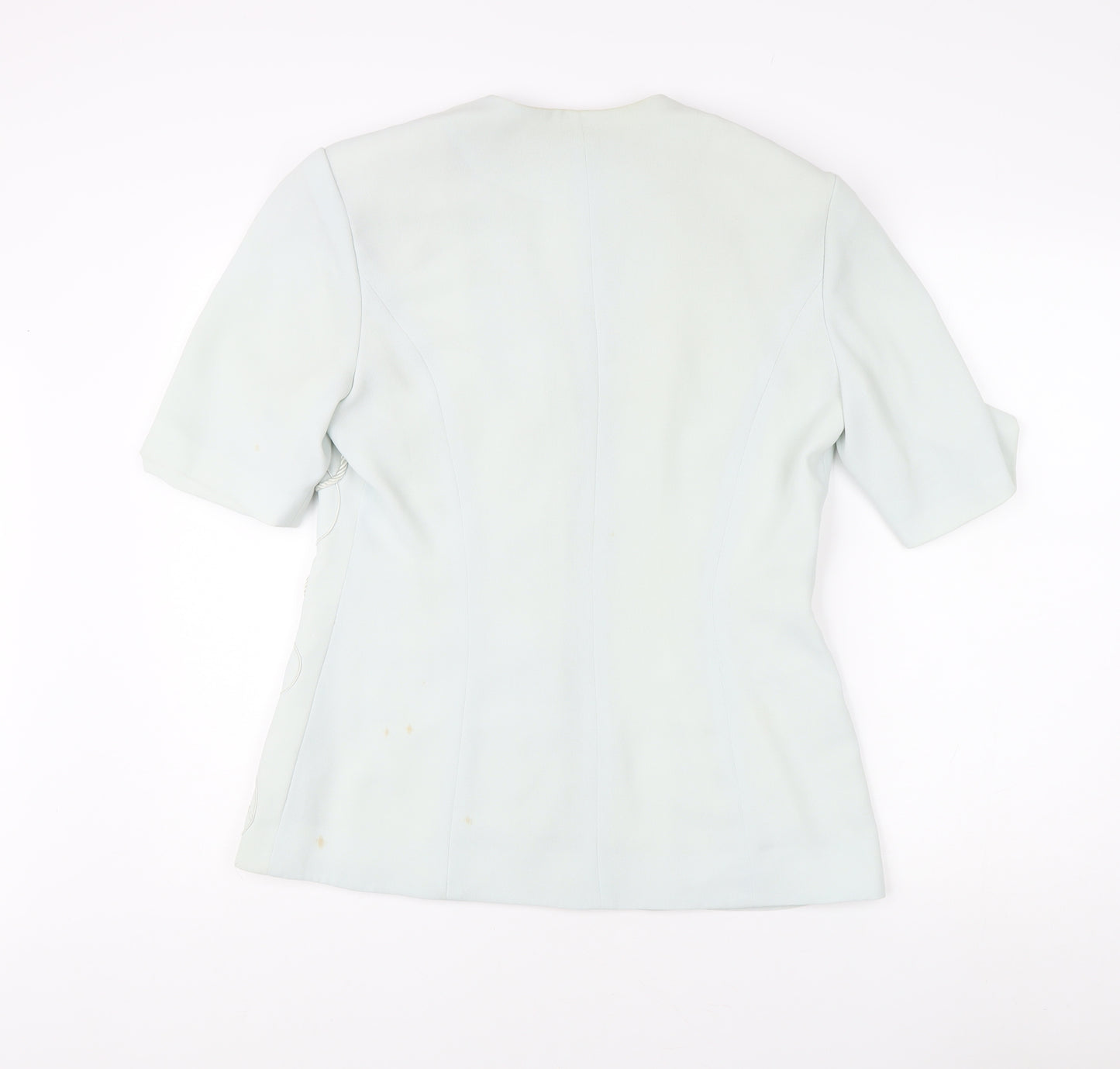 Gina Women's White Suit Jacket, Size 14