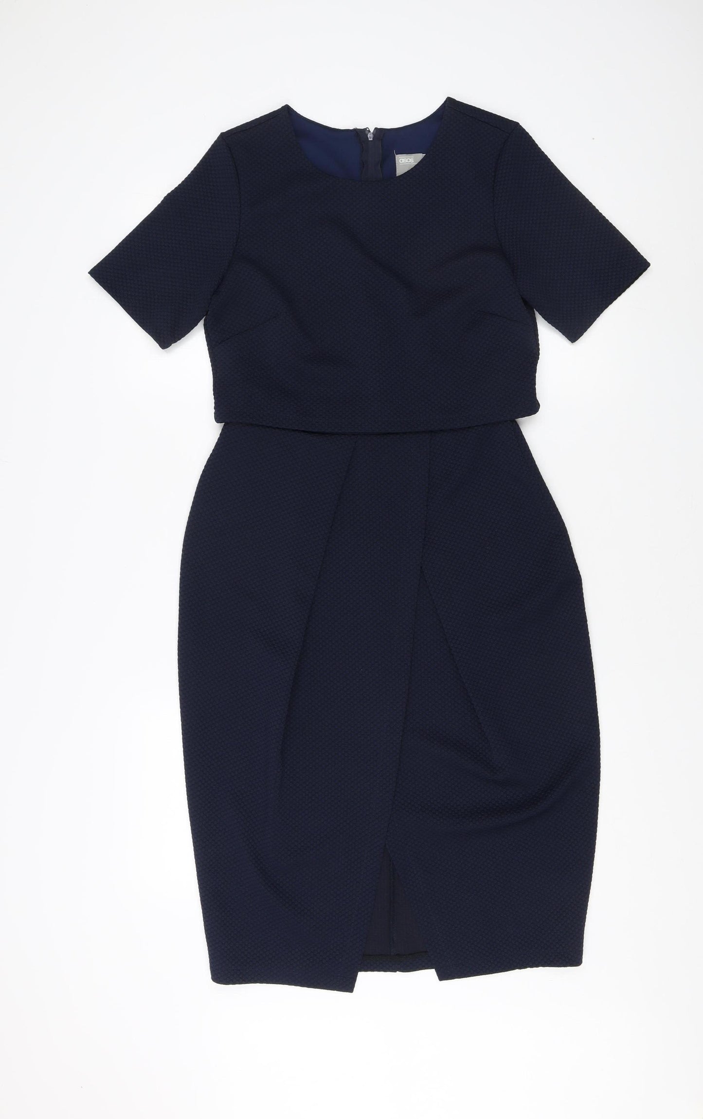 ASOS Women's Blue Pencil Dress Size 10 Formal