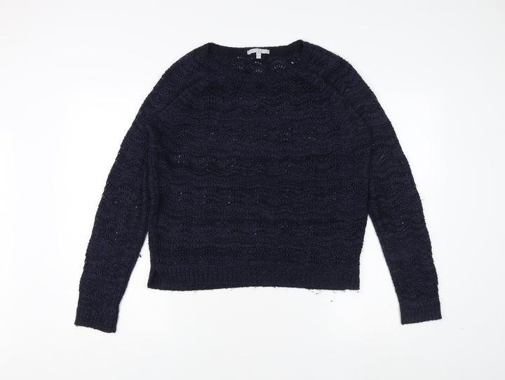 Marks and Spencer Women's Blue Jumper Size 14