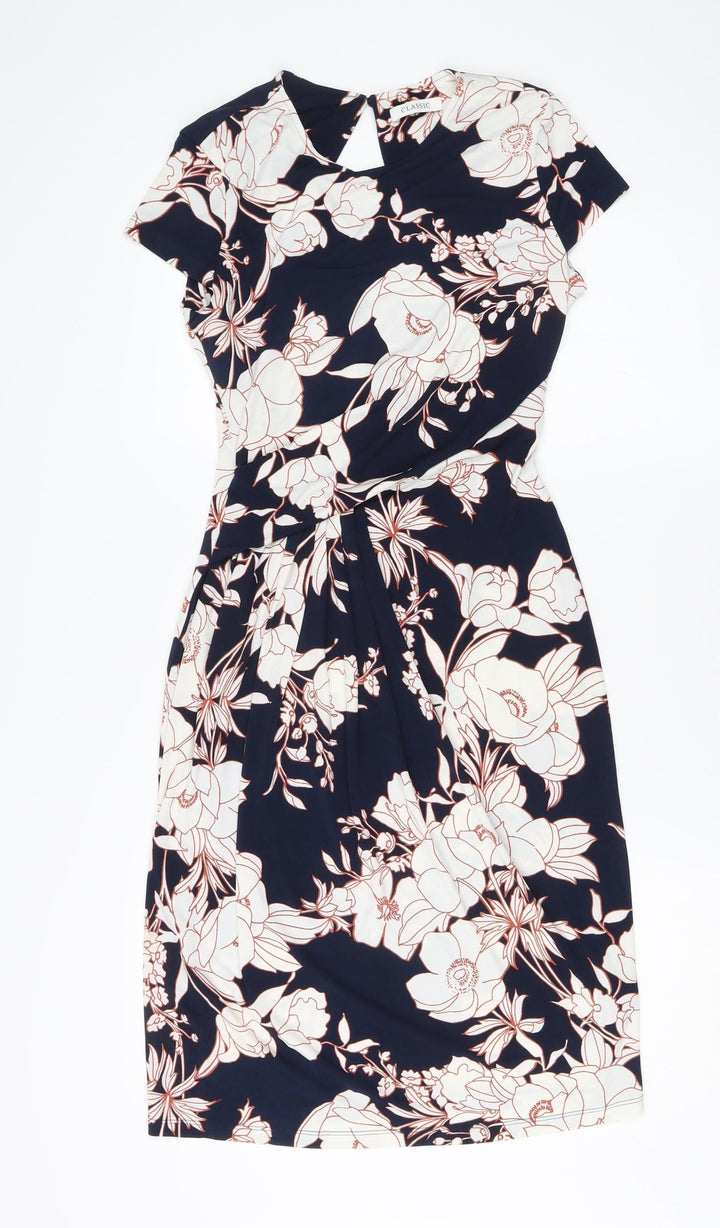 Marks and Spencer Floral Women's Dress, Size 8, Multicoloured