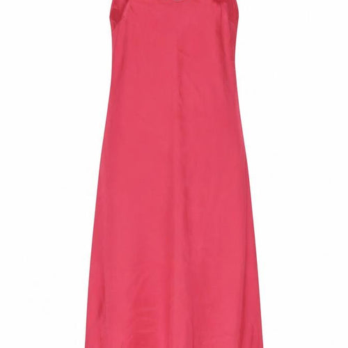Uniqlo Women's Red Midi Slip Dress XS, Summer Casual