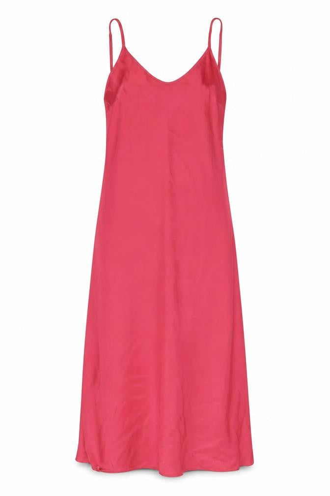 Uniqlo Women's Red Midi Slip Dress XS, Summer Casual