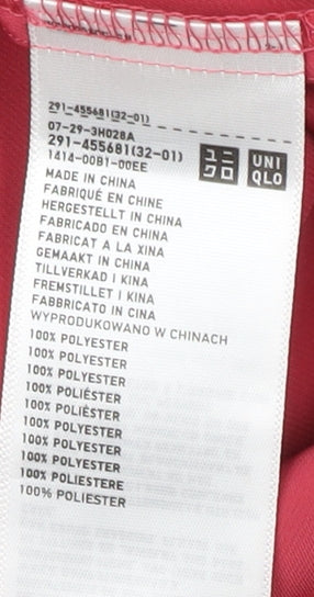 Uniqlo Women's Red Midi Slip Dress XS, Summer Casual