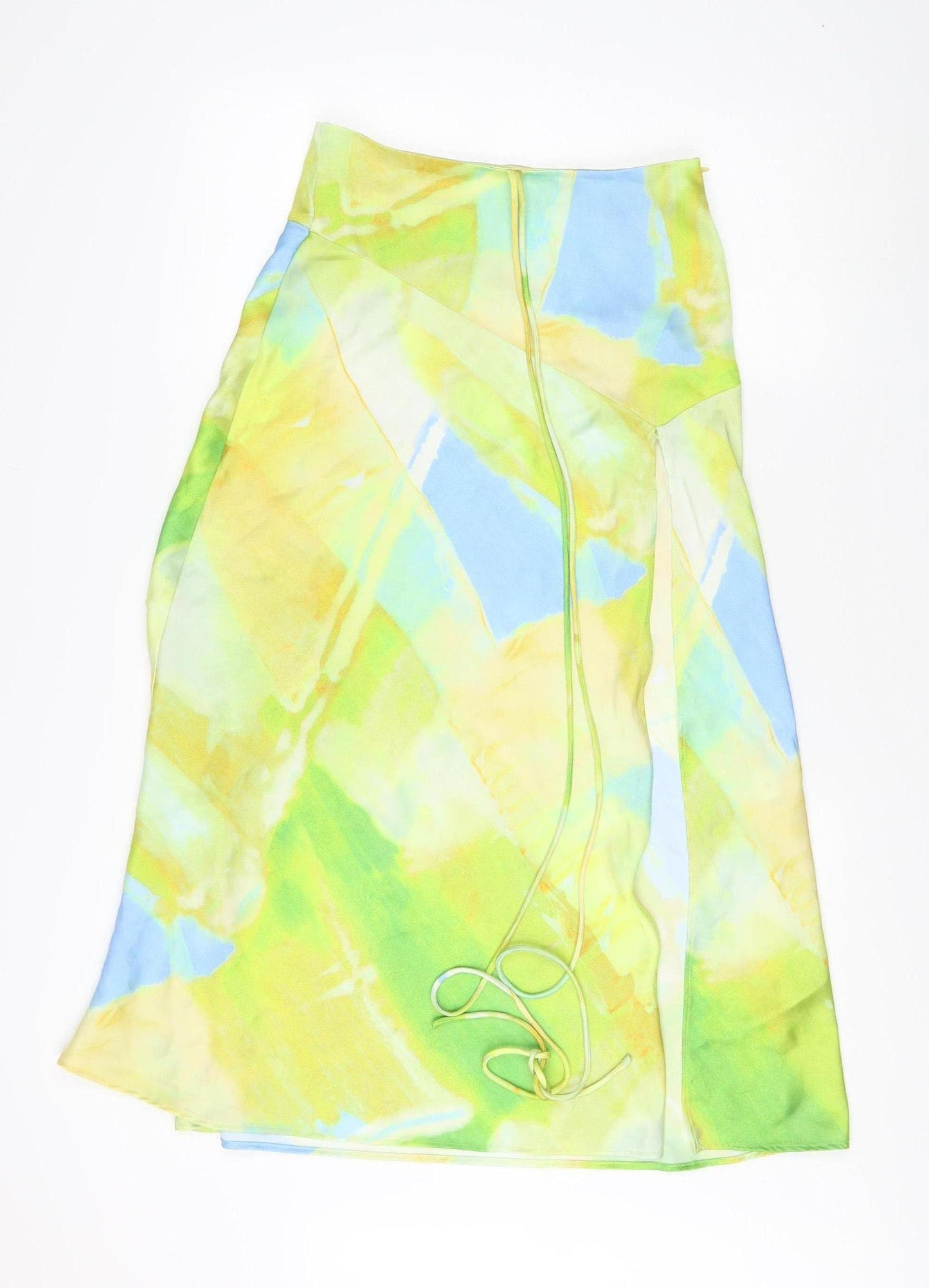 Zara Women's Multicoloured A-Line Midi Skirt, Size S
