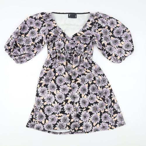 ASOS DESIGN Women's Floral Petite A-Line Dress