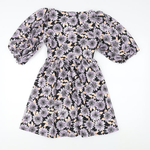 ASOS DESIGN Women's Floral Petite A-Line Dress