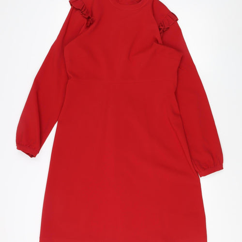 Marks and Spencer Red Women's Size 12 Dress