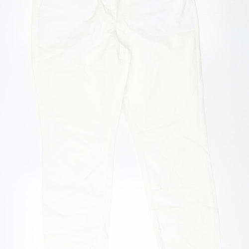 Next Women's White Trousers Size 10