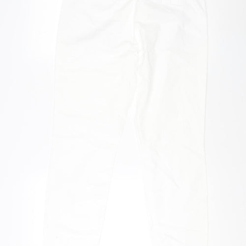 Next Women's White Trousers Size 10