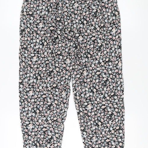 New Look Women's Floral Jogger Trousers Size 8