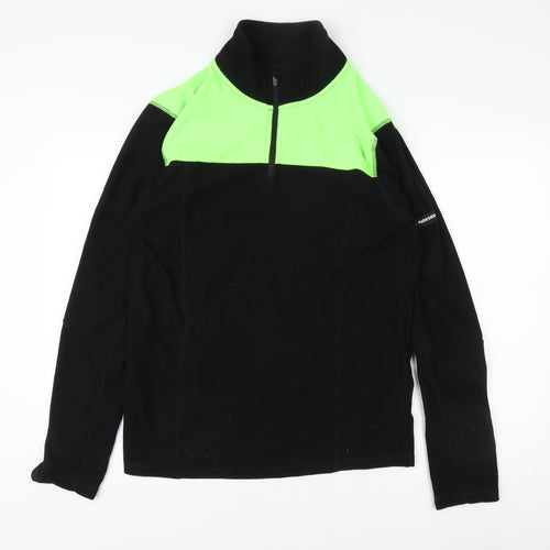 PARKSIDE Men's Black 1/4 Zip Sweatshirt M