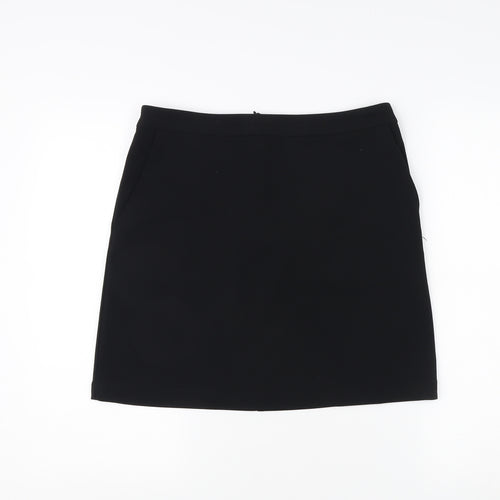 Next Women's Black Pencil Skirt, Size 10, Elegant Style