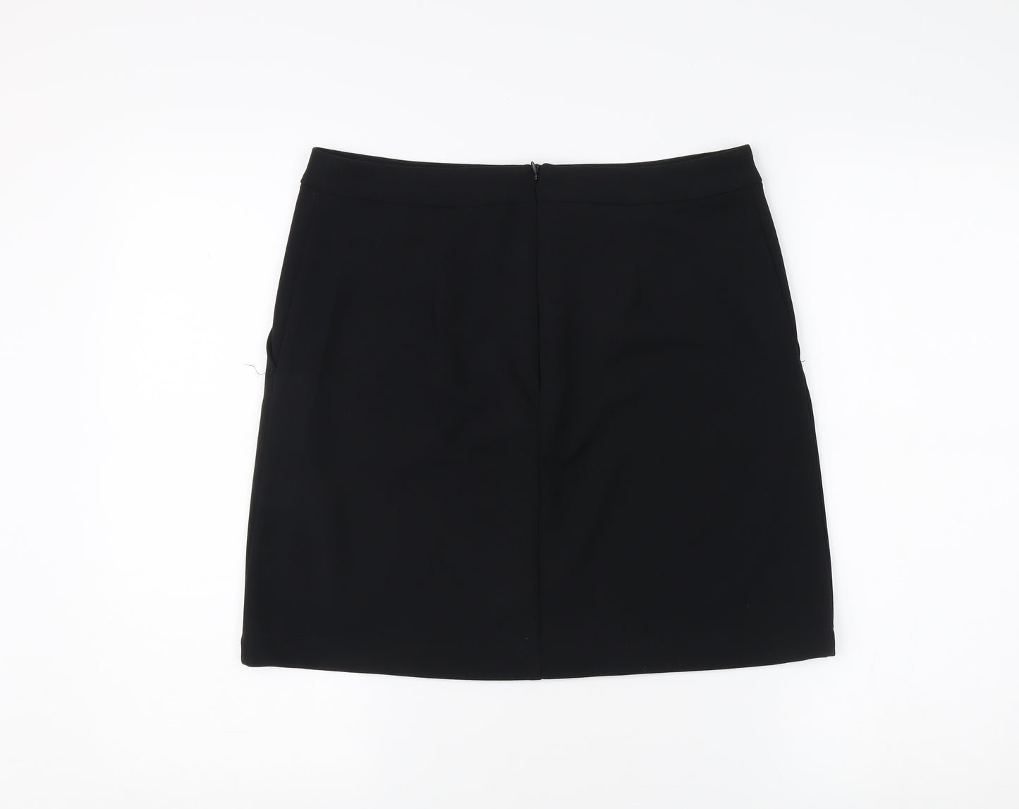 Next Women's Black Pencil Skirt, Size 10, Elegant Style