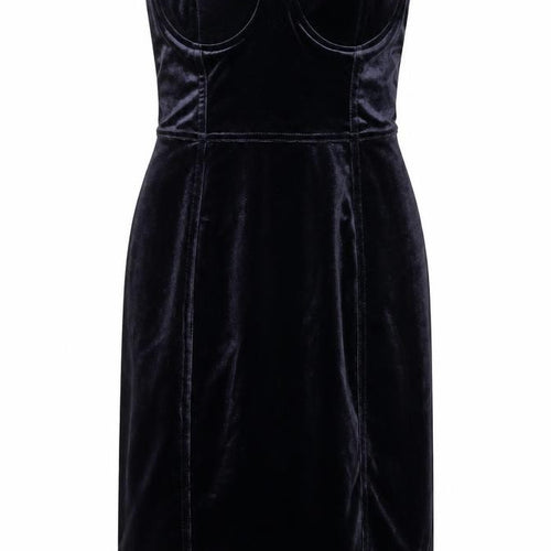 H&M Women's Black Bodycon Knee Length Dress Size 6