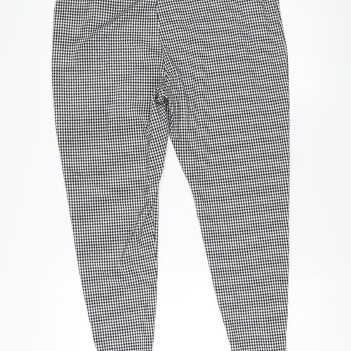 Marks and Spencer Women's Black Check Jegging Size 18