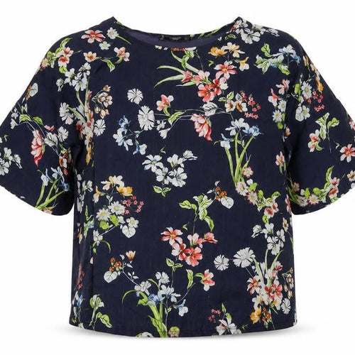 Mango Women's Floral Multicoloured Blouse Size 12