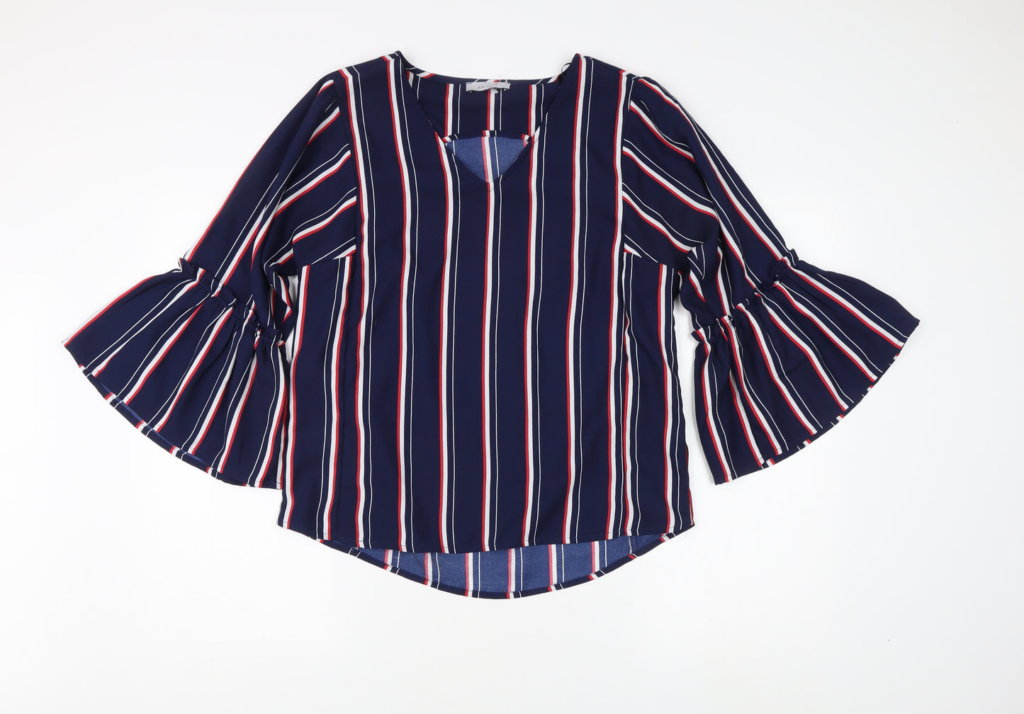 Marks and Spencer Women's Blue Striped Tunic, Size 12