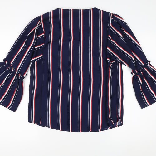 Marks and Spencer Women's Blue Striped Tunic, Size 12