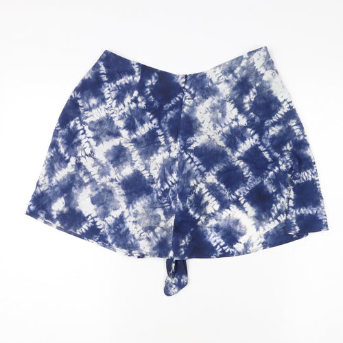 Bershka Women’s Blue Skirt Size 12 Viscose