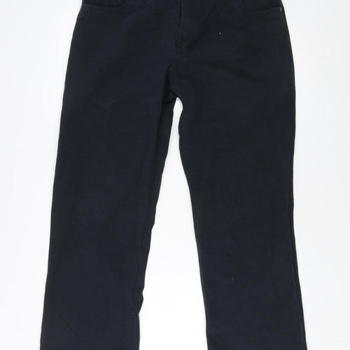 Sandstone Men's Blue Cotton Trousers Size 38