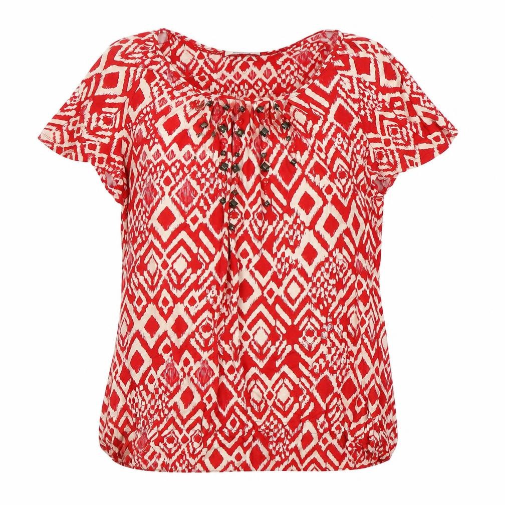 Marks & Spencer Women's Multicoloured Geometric Top