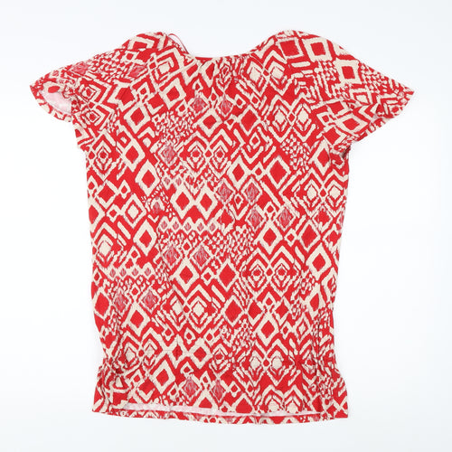 Marks and Spencer Women's Multicoloured Geometric Top