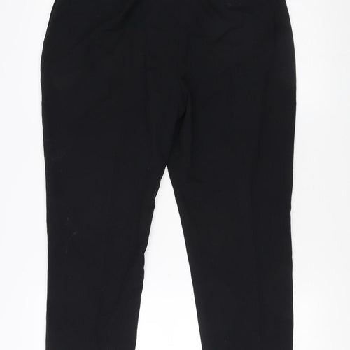 Marks and Spencer Women's Black Ankle Trousers Size 14
