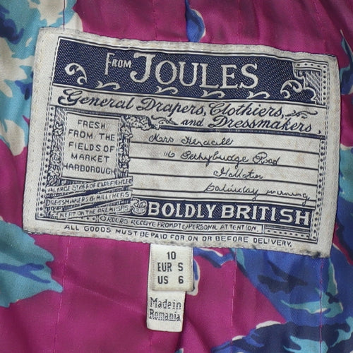 Joules Women's Brown Overcoat Jacket Size 10