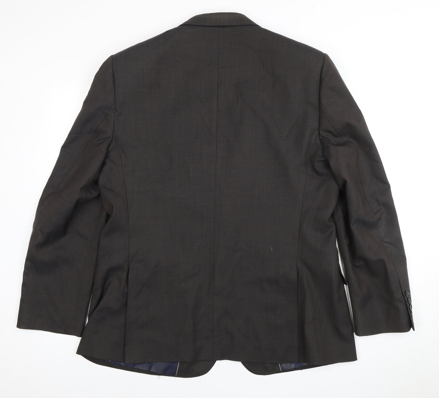 Marks and Spencer Men's Brown Wool Blend Blazer 42R