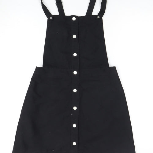 H&M Black Pinafore Dress - Women's Size 10