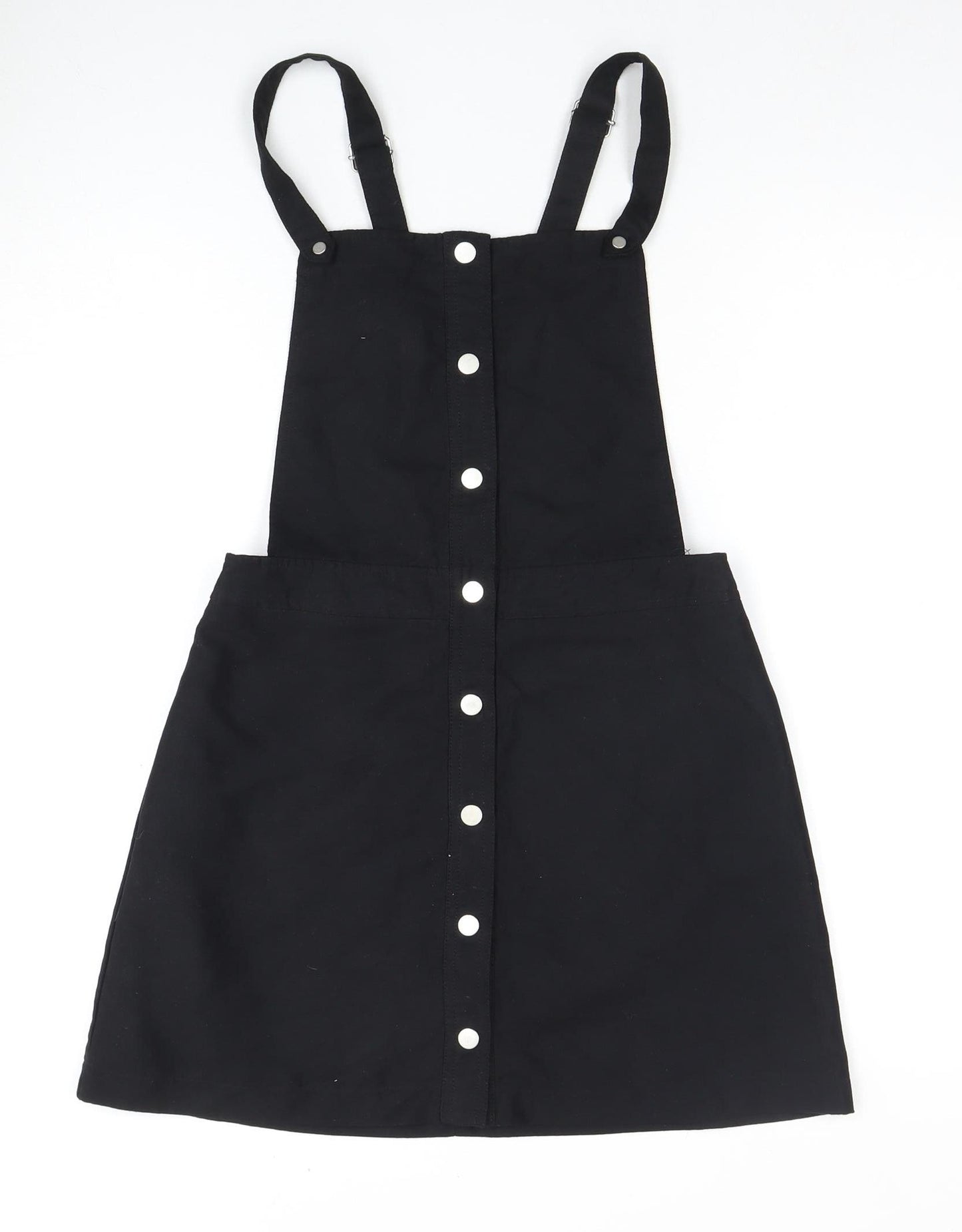H&M Black Pinafore Dress - Women's Size 10