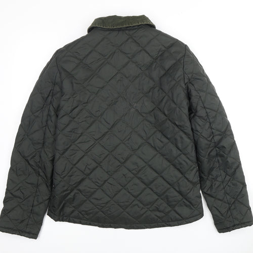 2bya Island Women's Green Quilted Jacket Size 10