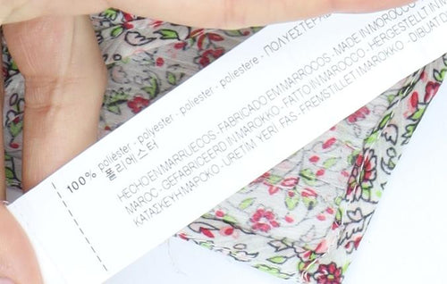 Zara Basic Women's Floral Long Sleeve Blouse XS