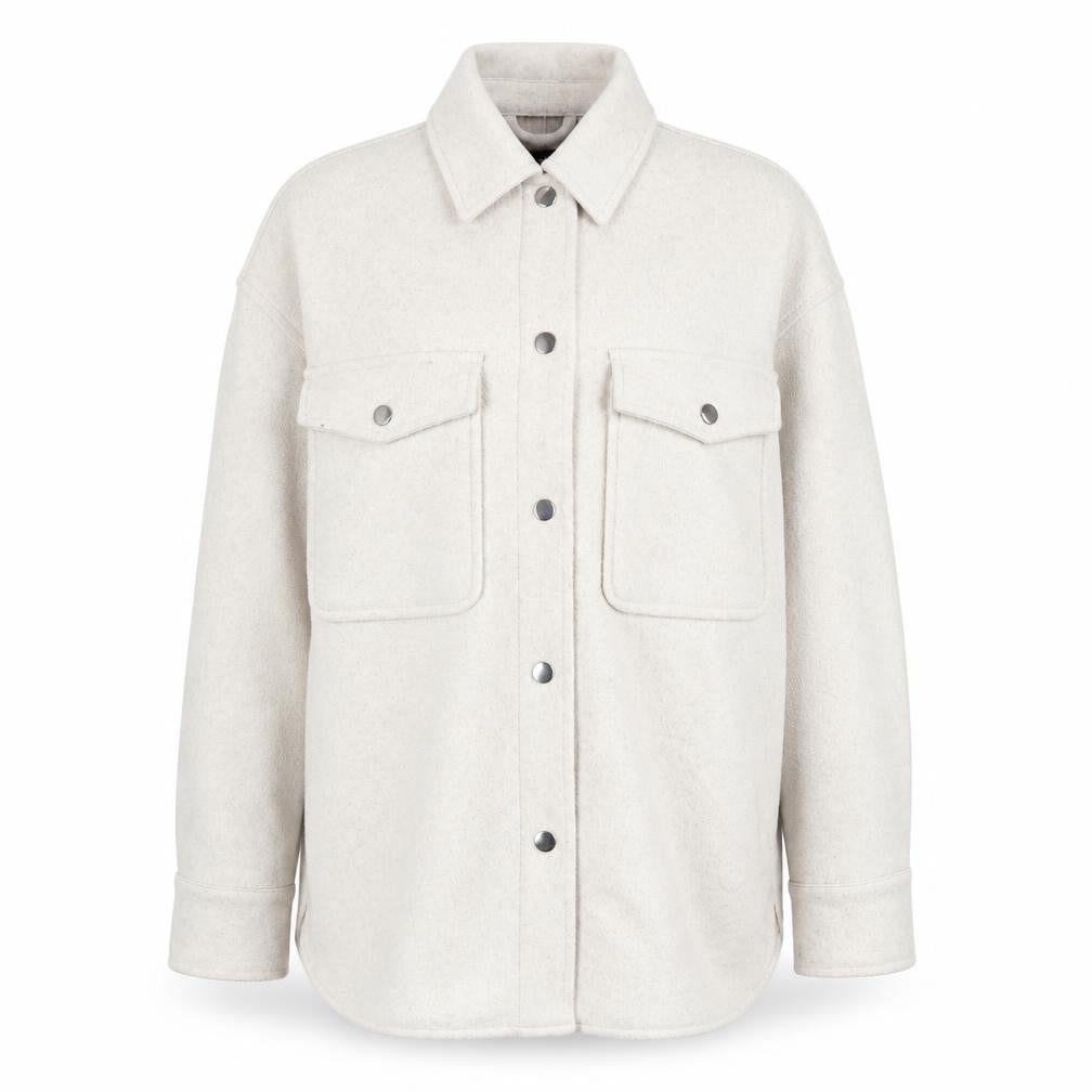 Zara Women's Ivory XS Basic Jacket with Buttons