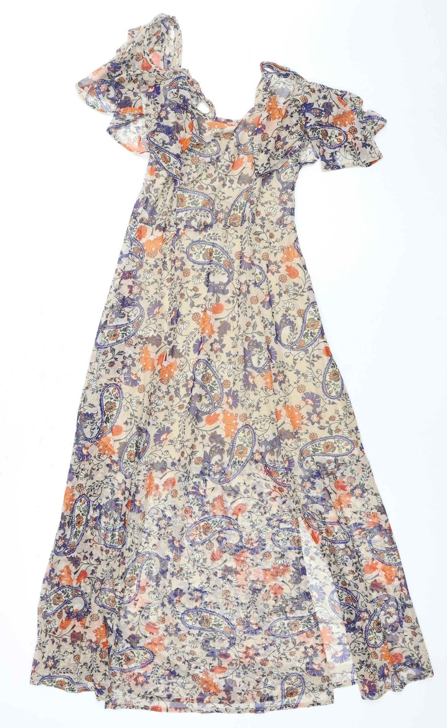 Anthropologie Women's Multicoloured A-Line Dress XS