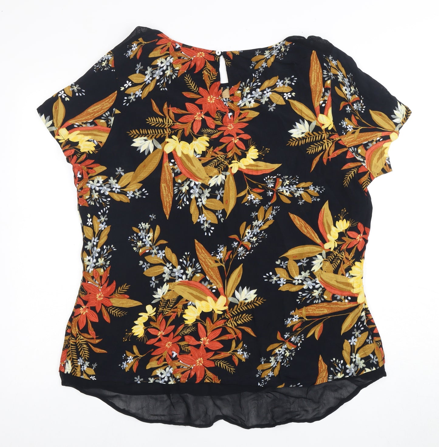 Marks and Spencer Women's Multicoloured Floral Blouse Size 18