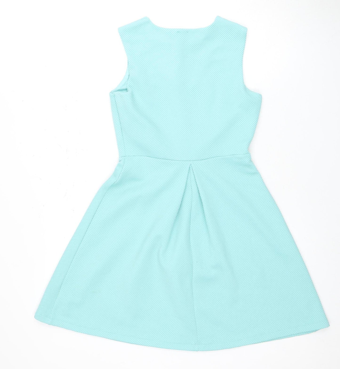 ASOS Women's Blue Dress UK 8 with Bow Accent
