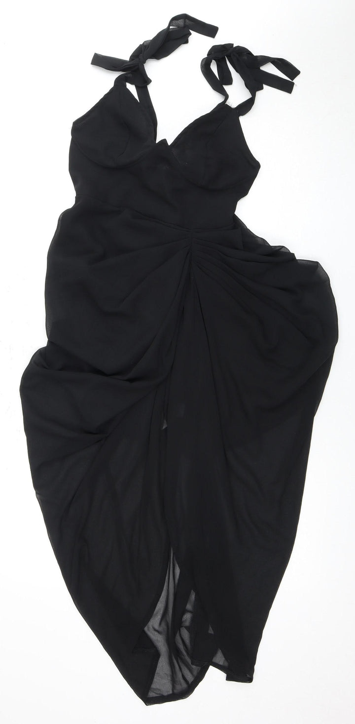 PrettyLittleThing Women's Black Sleeveless Dress