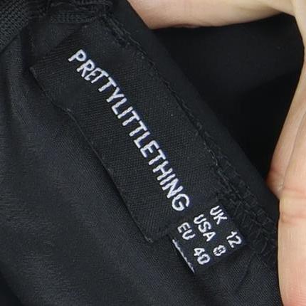 PrettyLittleThing Women's Black Sleeveless Dress