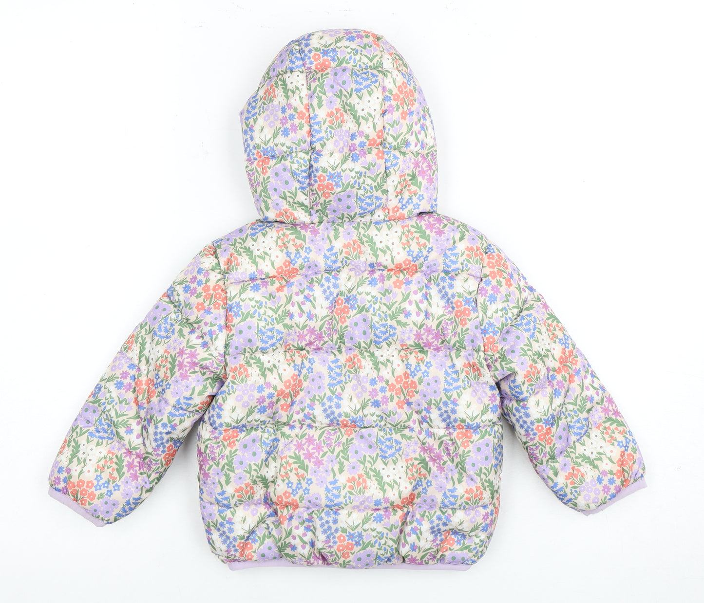 Marks & Spencer Unisex Baby Floral Puffer Jacket 12-18 Months