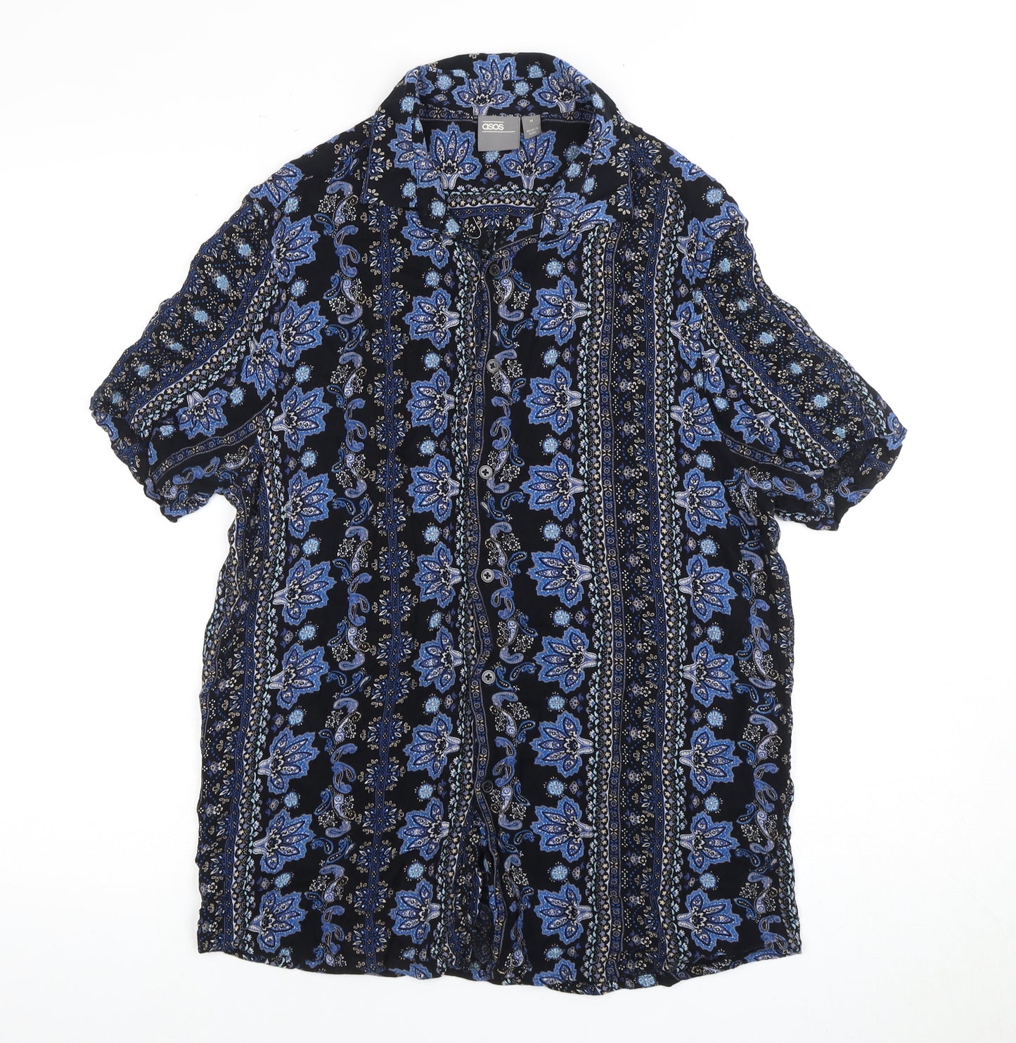 ASOS Men's Multicoloured Floral Button-Up Shirt M
