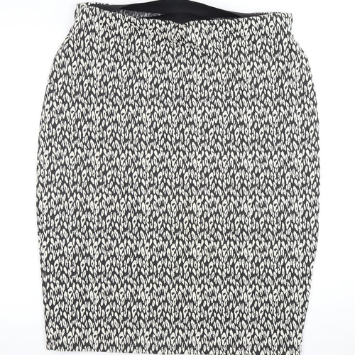 Marks and Spencer Women's Black Pencil Skirt Size 18