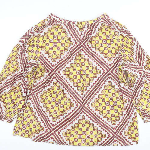 Marks and Spencer Women's Multicoloured Geometric Blouse