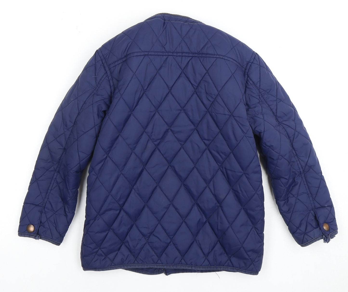 John Lewis Boys Blue Quilted Jacket, 5 Years, Casual