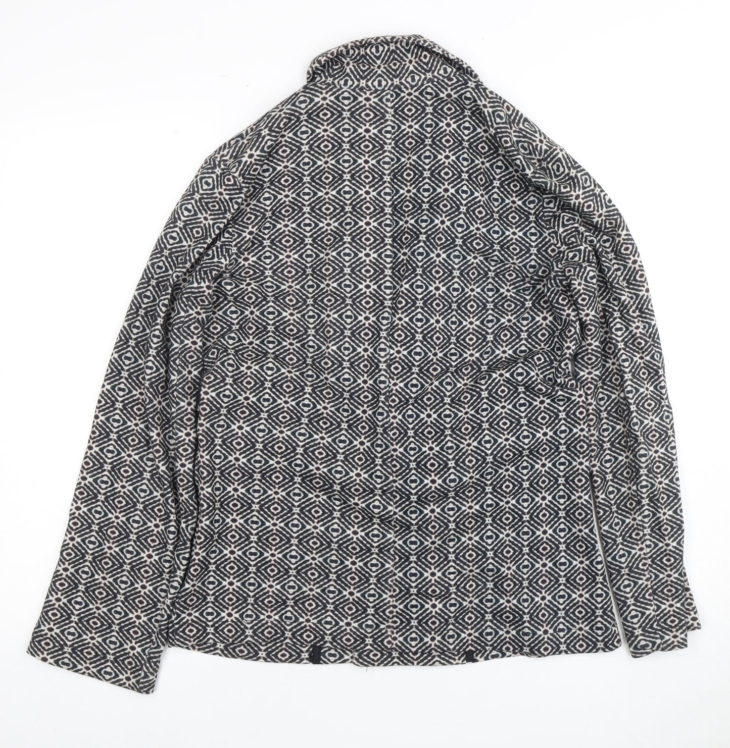 Chicosoleil Women’s S Geometric Double-Breasted Blazer
