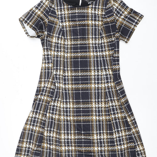 Dorothy Perkins Women's Multicoloured Size 10 Shift Dress