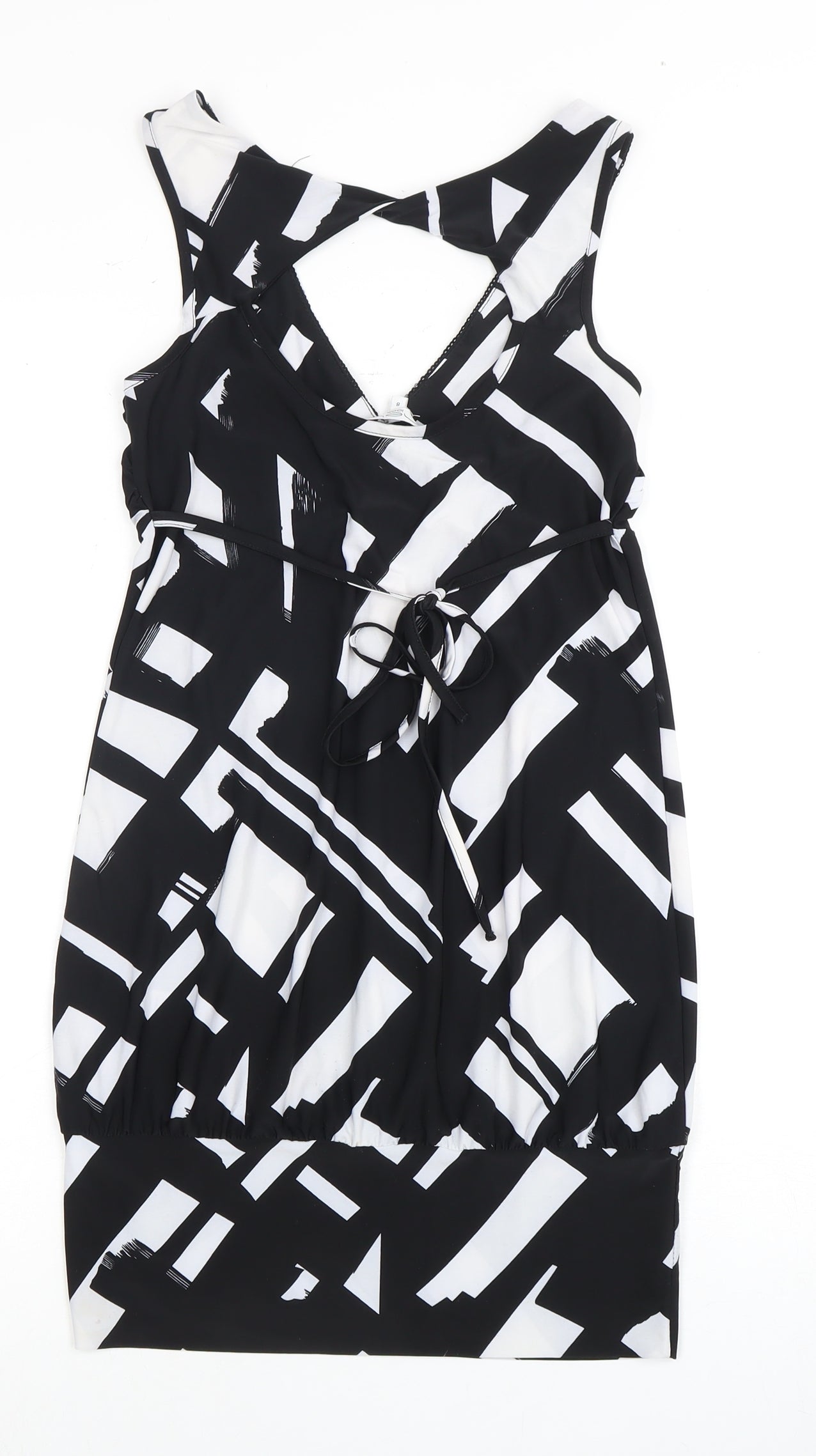 New Look Women's Black Size 8 Sleeveless Dress