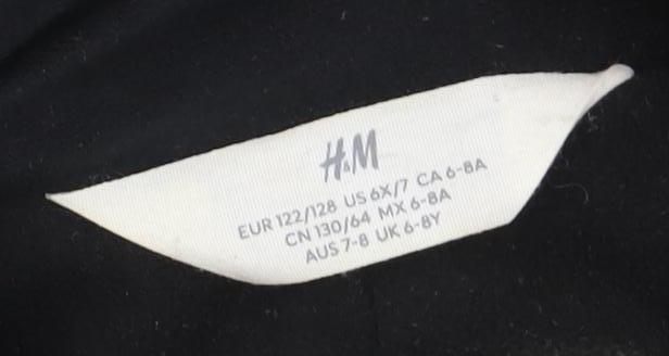 H&M Boys Green Dinosaur Parka, Winter Jacket, 7-8 Years